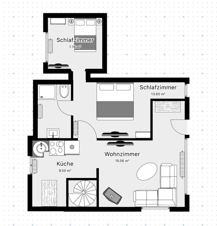 Wohlbfinden2 Appartementhaus Braunlage Bagian luar foto
